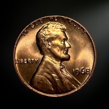 1968 P Philadelphia Lincoln Memorial Penny Brilliant Uncirculated (BU) picture