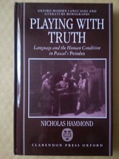 Playing with Truth: Language and the Human Condition in Pascal's Pensées (O... picture