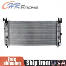 2370 34'' Radiator for 1999-2014 GMC Sierra Chevy Silverado Tahoe 4.8/5.3/6.0L picture