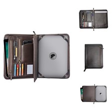 Handmade Genuine Leather Business Portfolio By Jaald Professional Organizer Men picture