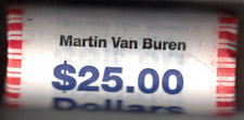2008-D $1 Martin Van Buren Brilliant Uncirculated 8TH Presidential 25 Coin Roll picture