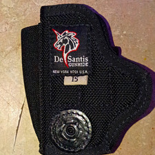DeSantis Gunhide Black Nylon IWB Concealment Holster RH Clip 15 picture