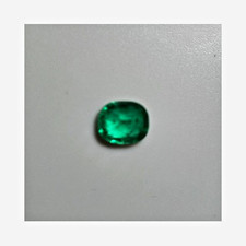 0.91 Ct Natural Colombian Emerald Vivid Green Cushion Certified Loose Gemstone picture