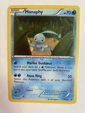 Manaphy Holo Promo XY190 Magearna Mythical Collection Pokemon Card picture