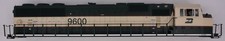Lionel 28212-7 Burlington Northern SD70M Body Shell #9600 picture
