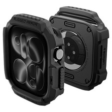 For Apple Watch Series 12 42mm 46mm | Spigen [Rugged Armor] Durable Case picture