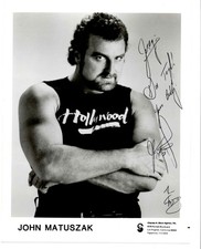 RARE Vintage John Matuszak Signed Autographed 8x10 Photo Goonies Raiders picture