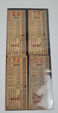 Lot 7 Antique 1900s Reading Street Railway Company Trolley Tickets picture