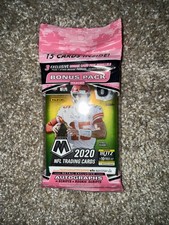 2020 PANINI MOSAIC NFL FOOTBALL Retail Cello Value PACK Hurts? Burrow RC? picture