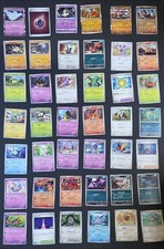 42 Pcs Lot Japanese Pokémon- TCG Trading Cards 5 Holos picture