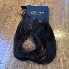 BELLAMI Professional Flex Weft 20” 145g Mochaccino Brown #1C Human Hair picture