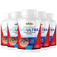 Visiultra- Eye Health Dietary Supplement- Vision Support with Lutein- 5 Bottles picture