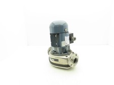 Ebara 32LPS Stainless In-line Centrifugal Pump 40-150 Lpm 220V 3PH 1-1/4