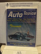 SEALED Vintage Auto Topics Magazine December 1965 picture