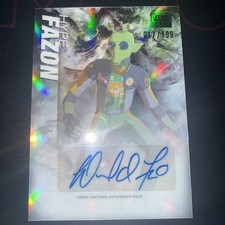 2026 Topps SW Chrome Galaxy Hype Fazon Auto /199 Donald Faison Signed TZ picture