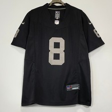 Kirk Cousins #8 Football Jersey Black Fan Jersey Adult Size Sewn Brand New S-4XL picture