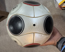 adidas Europass EURO 2008 Official Match Soccer Ball Size 5 White/Black/Red picture