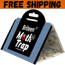 10 Pack Pantry Moth Traps Safe and Effective for Food and Clothing- Glue Traps w picture