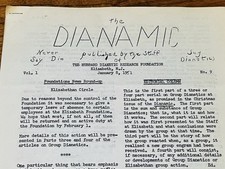 L. Ron Hubbard Dianetic Research January 1951 Staff News Dianamic Elizabeth N.J picture