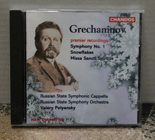 Grechaninov: Symphony No. 1; Snowflakes; Missa Sancti Spiritus CD picture