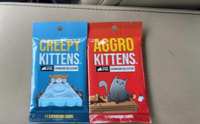 Exploding Kittens Expansions: Creepy & Aggro Kittens - Walmart Exclusive SEALED picture