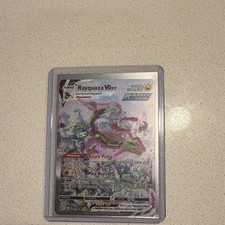 Rayquaza VMAX Alternate Art Secret Rare Holo 218/203 Evolving Skies picture