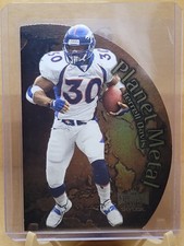 1999 Skybox Metal Universe Planet Metal Terrell Davis #1PM SP Insert picture
