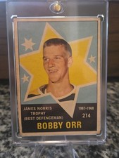 1968-69 O PEE CHEE HOCKEY BOBBY ORR #214 BRUINS VG-EX picture