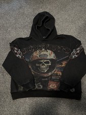 Godspeed - Super Rare 64/333 - Racing Hoodie - Black Wash - XS picture