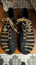 Vintage Michael Johnson Gold/Black Track Spikes - Nike Zoom JSC (size 8.5) picture