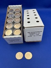 10 ROLL BOX - DONALD J TRUMP 2026 DOLLAR COIN  -  picture