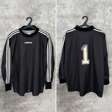 VINTAGE 1996/1998 TEMPLATE GOALKEEPER FOOTBALL SHIRT #1 ADIDAS JERSEY SIZE XXL picture