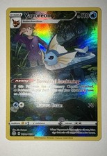 Vaporeon TG02/TG30 Swsh09: Brilliant Stars Trainer Gallery Holo picture