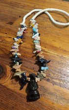 Vintage NativeAmerican Zuni StyleMulti-Stone AnimalFetish Necklace18