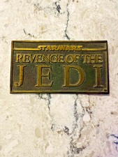 Star Wars Vintage 'Revenge of the Jedi' Brass Paperweight - Cast & Crew Only picture