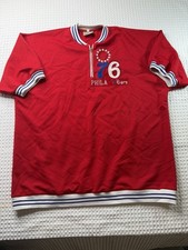 VINTAGE  1966-67 PHILADELPHIA 76ERS WARMUP SHIRT MITCHELL&NESS 56 3XL(400) picture