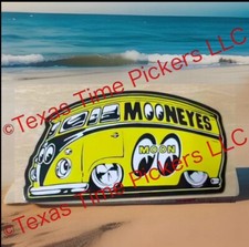 🔥MoonEyes Soft Fridge MAGNET  Rat Fink HOT ROD Refrigerator TOOL BOX Moon Eyes picture