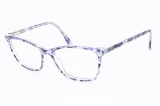 NEW CHELSEA MORGAN CM 20212 GRY BLUE TORT AUTHENTIC DESIGNER EYEGLASSES 55-17 picture