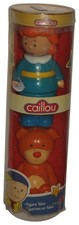 Caillou Rosie & Teddy Tube Packaging (2012) Import Dragon Toy Figure Pack picture