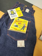 1940's-1950's Blue Bell Jeanies For Ladies New Vintage Denim Jeans 14 misses picture