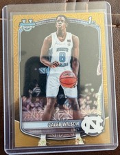 2025-26 Bowman - Chrome Prospects Caleb Wilson True Gold Refractor /50 picture