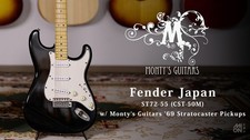 Fender Japan ST72-55 W/ Monty's Guitars '69 Stratocaster Pickups SET Used [AUTH] picture