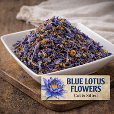 Blue Lotus Flower C/S (Nymphaea caerulea) – Premium Dried Lotus Petals – Herbal picture
