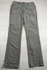 Kuhl Trekr Pants Gray Straight Outdoor Hiking Stretch Drawstring Waist Womens 4 picture