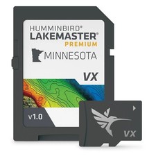 2026 Humminbird LakeMaster VX Premium Minnesota GPS Fishing Map Chart micro/SD picture