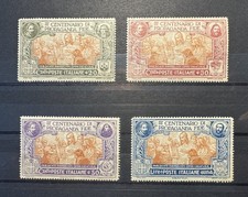 Kingdom of Italy Stamps Scott #143-146 Complete Set MNH SCV $58 picture