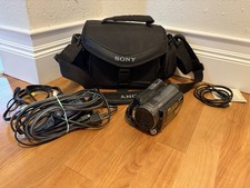 Sony Handycam HDR-SR11 HD Camcorder 60GB HDD 10.2MP 12x Optical Zoom Works picture