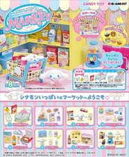 Re-Ment Cinnamoroll Market Complete Full 8 Pc Set Sanrio Mini Collectibles Japan picture