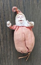 Antique German Santa Candy Container Ornament 3.5