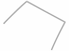 OEM NEW 2005-2014 Ford Mustang Seal Weatherstrip AR3Z-7603110-A picture